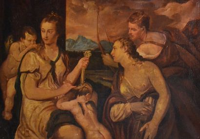 S. CASTELLI, dans le goût de TITIEN. Venus...