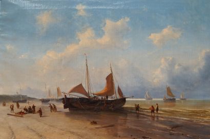Mauritz VERVEER (1817-1903) Amination sur...