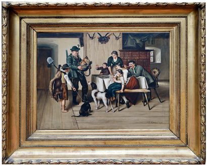 R. F. NEULITSCHEIN, XXe. Retour de chasse...