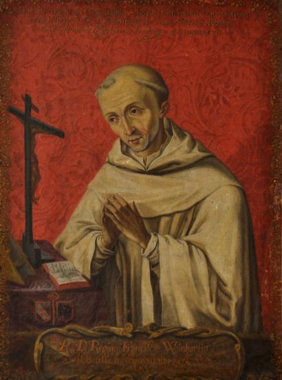 Ecole italienne, 1664. Saint-Bernard de Clairvaux...