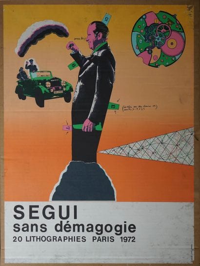 Antonio SEGUI (Né en 1934) Sans démagogie,...