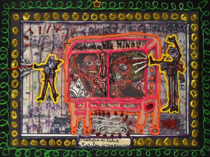 Robert COMBAS (Born 1957) Marilin di paris...