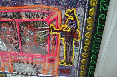 Robert COMBAS (Born 1957) Marilin di paris...