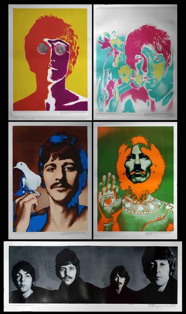 Richard AVEDON (1923-2004) Les Beatles, John...