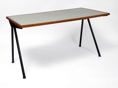 Jean PROUVÉ (1901-1984) BUREAU, compas variante...