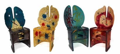 Gaetano PESCE, born in 1939 for SWATCH. Four...