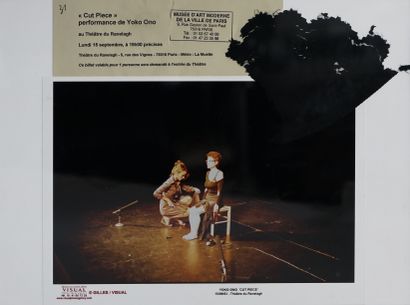 Gilles OUAKI, né en 1944-Yoko ONO (1933)...