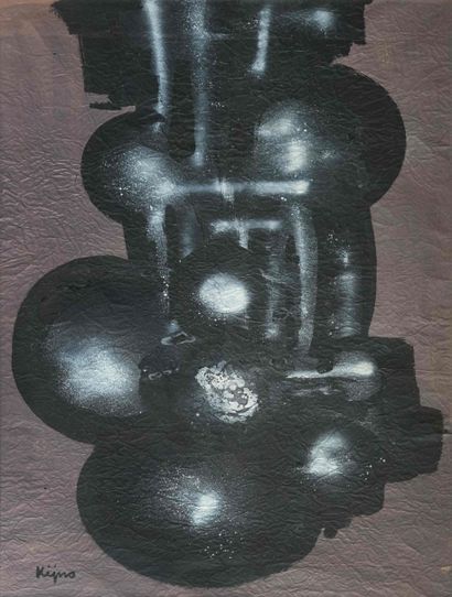 Ladislas KIJNO (1921-2012) The machine. Mixed...