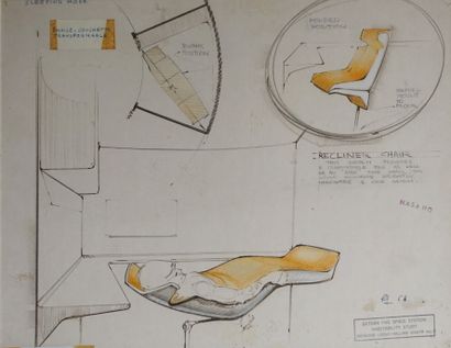 Raymond LOEWY (1893-1986) Recline Chair....