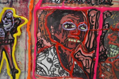 Robert COMBAS (Born 1957) Marilin di paris...