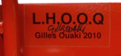 Gilles OUAKI, born in 1944. LHOOQ. Luminous...