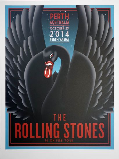 Série de douze AFFICHES du 14 on Fire Tour...