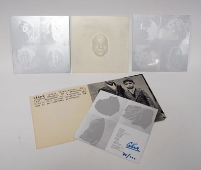 
CESAR (1921-1998) Tête à têtes, 1973 Livre...