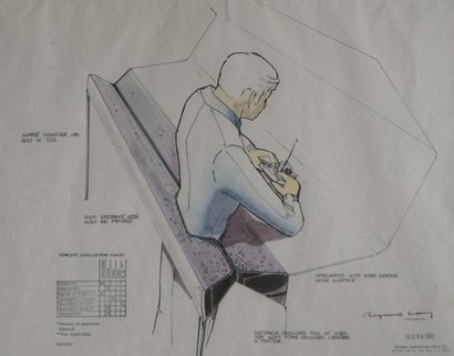 Raymond LOEWY (1893-1986) Opérateur Technique...