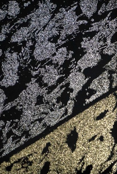
Robert MALAVAL (1937-1980) Gold and silver...