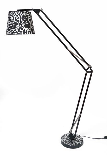 CHANOIR 1980, born in 1976 Floor lamp in...
