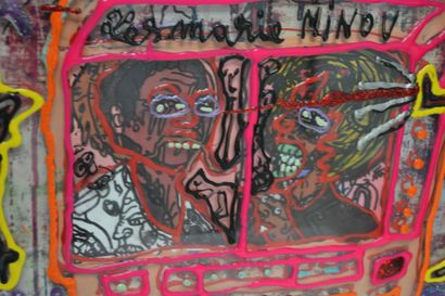 Robert COMBAS (Born 1957) Marilin di paris...