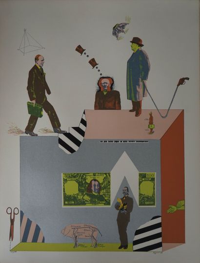 Antonio SEGUI (Né en 1934) Sans démagogie,...