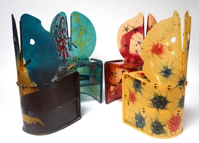 Gaetano PESCE, born in 1939 for SWATCH. Four...