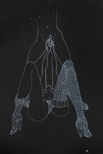 
Robert COMBAS (né en 1957) Sophie. Marqueur...