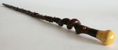 CANNE du Club des huit des Jacobin, la ferrule...
