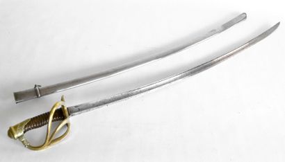 SABRE d'OFFICIER de CAVALERIE légère, modèle...