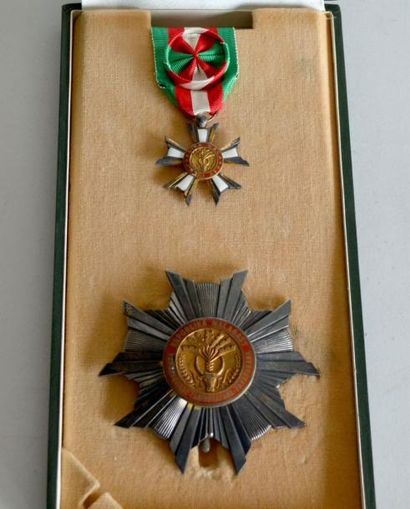 MADAGASCAR. Ordre du Mérite. Ensemble de...