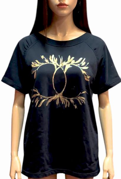 CHANEL, Made in Italy - TEE-SHIRT en coton...