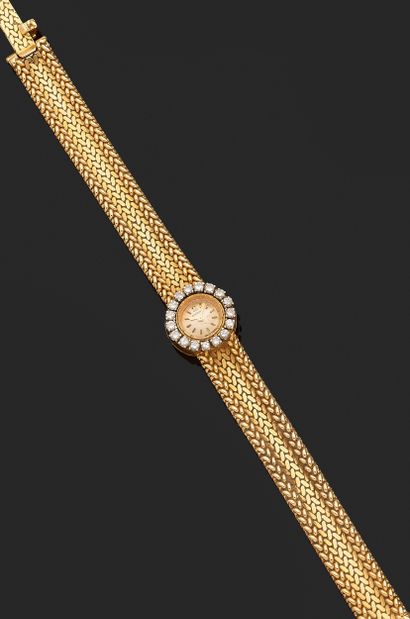 OMEGA MONTRE de dame the bracelet in braided...