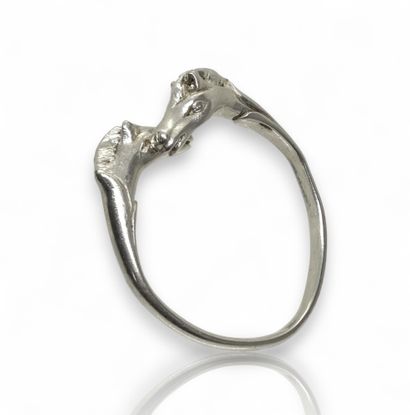HERMES - RAVINET D'ENFERT. BRACELET jonc...