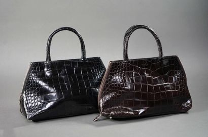 FURLA Deux SACS à main en cuir imitation...