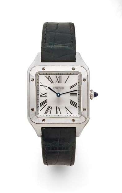CARTIER ''SANTOS DUMONT'' Réf 4305 GM
Montre...