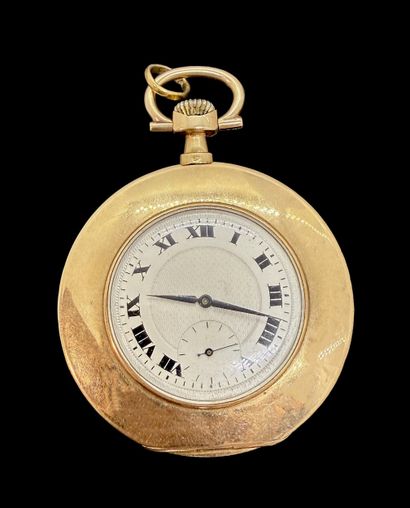 MONTRE de GOUSSET extra plate en or jaune...