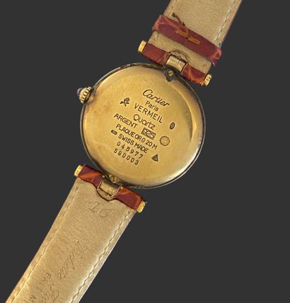 CARTIER, Vendôme - série des Must MONTRE...