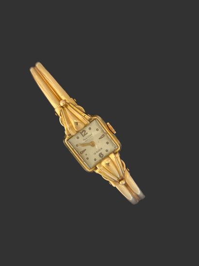 MONTRE en or, le mouvement signé Philip Watch,...