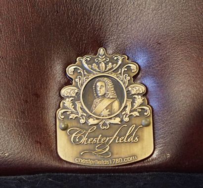 Two CHESTERFIELD SOFAS and one CHESTERFIELD...