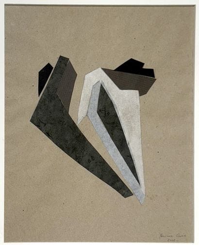 Parvine CURIE (1936) Composition en noir...
