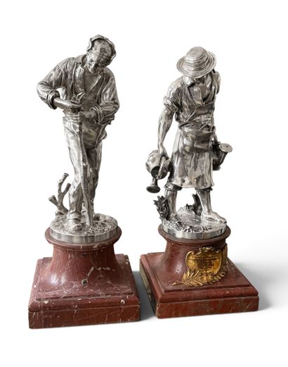 Léon Eugène LONGEPIED (1849-1888) sculpteur...
