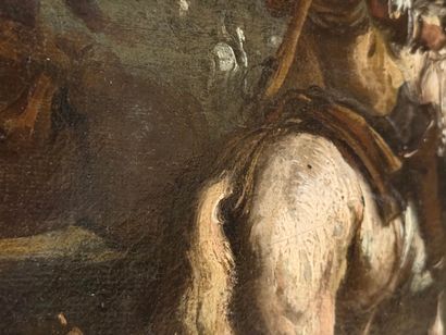 Antonio CALZA (1653-1725) (Attribué à ) Scène...