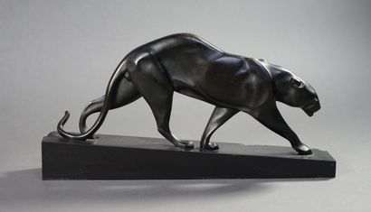 Maurice PROST (1894–1967) Walking Panther....