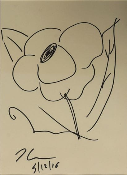 Jeff KOONS (né en 1955) (Attribué à). Rose....