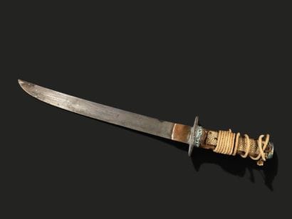 JAPON, fin de l'époque EDO (1603-1868) WAKIZASHI...