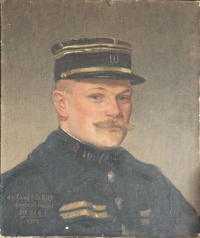 Auguste Théodore DESCH (1877-1924). Portait...