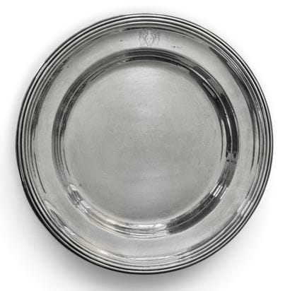 Charles CHRISTOFLE (1844-1848) ASSIETTE plate...