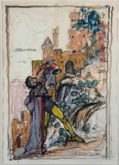 Georges DESVALLIERES (1861-1950). Chevalier...
