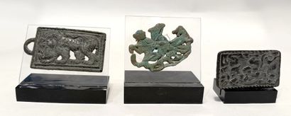 LURISTAN (1200-600 avt JC) (?). PLAQUE de...