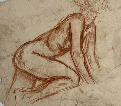Roderic O’CONOR (1860-1940) Nu, les deux...