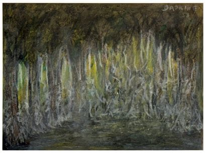 Maurice BASKINE (1901-1968) Feux follets,...