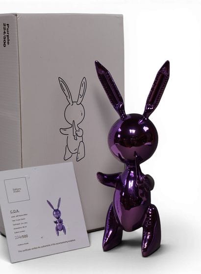 Jeff KOONS (né en 1955) (D'après) Purple...