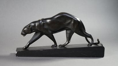 Maurice PROST (1894–1967) Walking Panther....